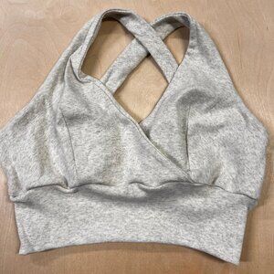 Speckled White Bamboo Bra with Light support (XL, Large, Medium and Small)